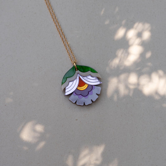 Maisie Floral Pendant Necklace