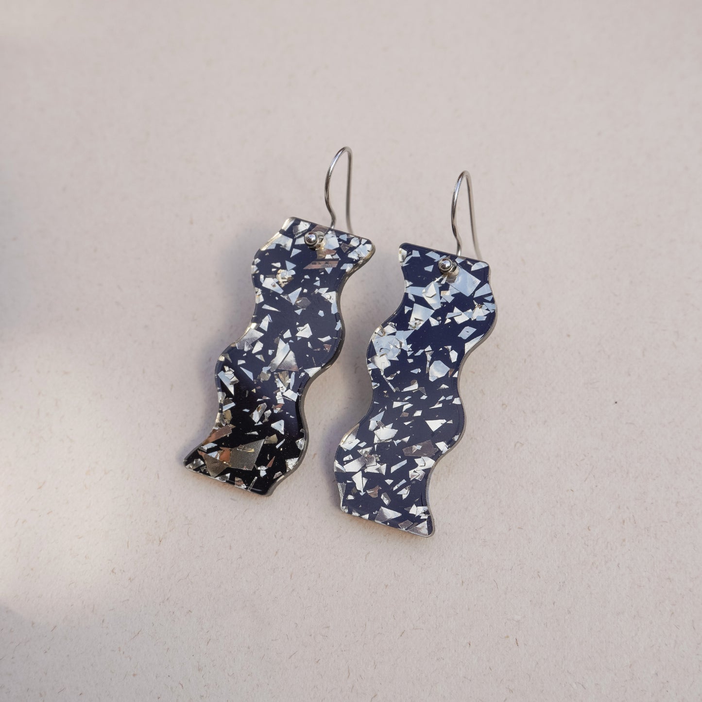Wiggle Hook Drop Earrings