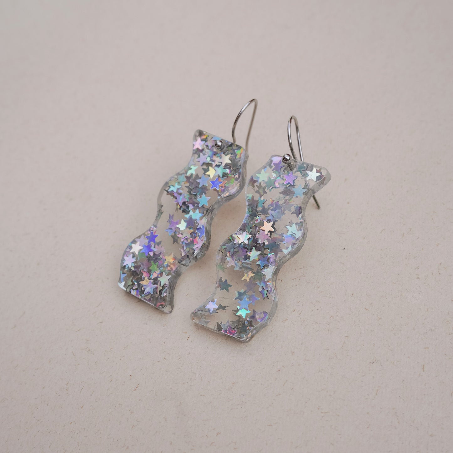 Wiggle Hook Drop Earrings