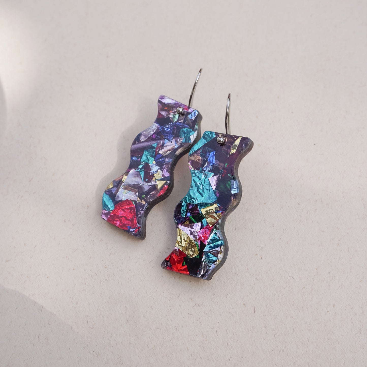 Wiggle Hook Drop Earrings