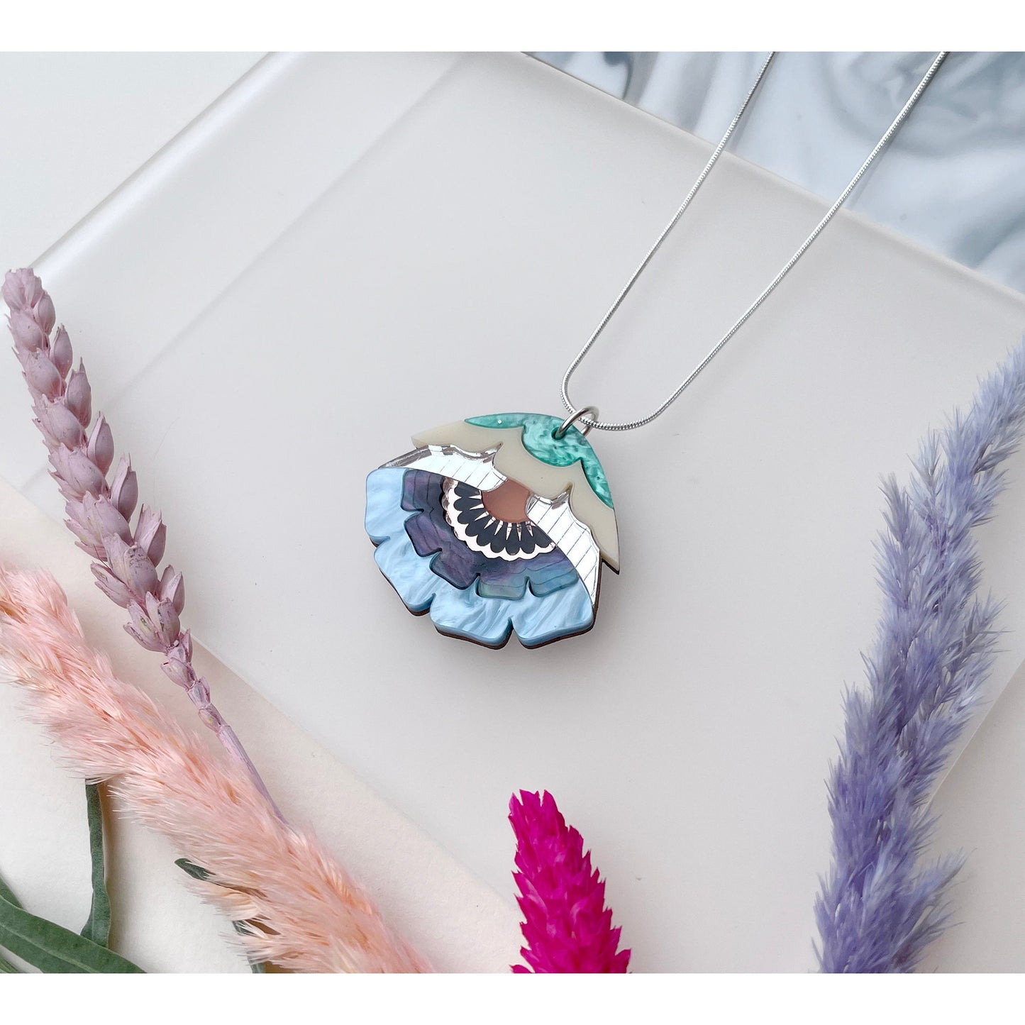 Isobel Floral Pendant Necklace
