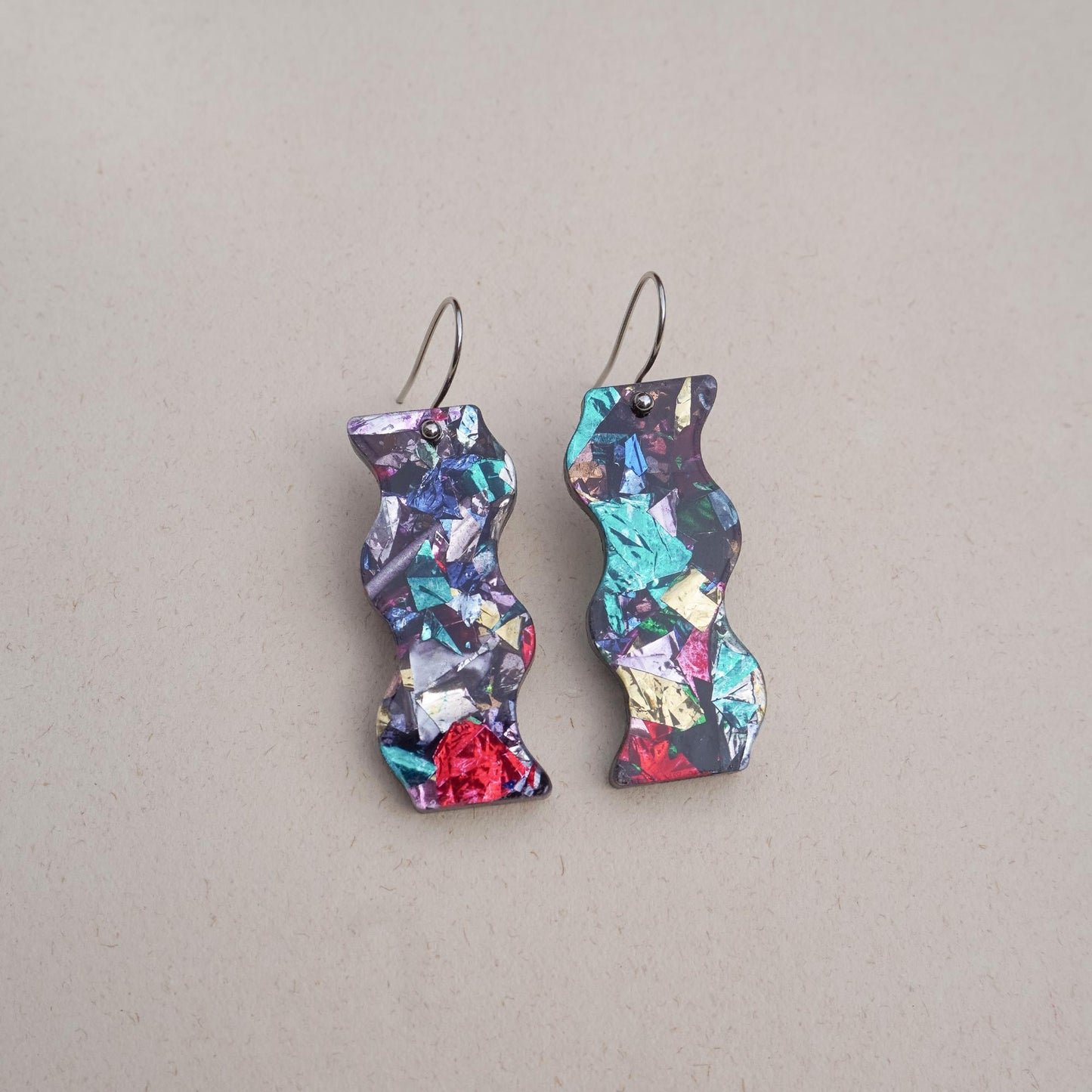 Wiggle Hook Drop Earrings
