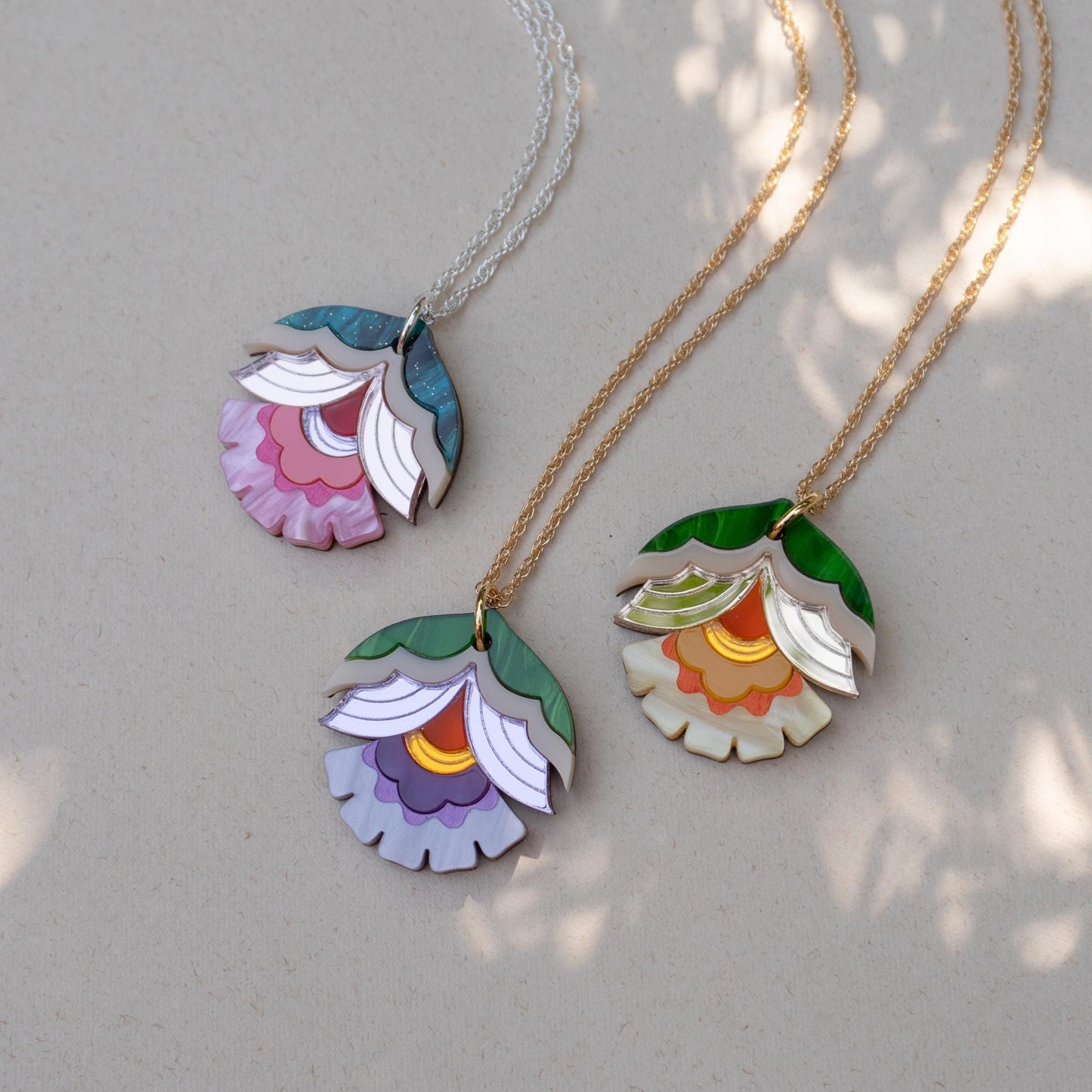 Maisie Floral Pendant Necklace