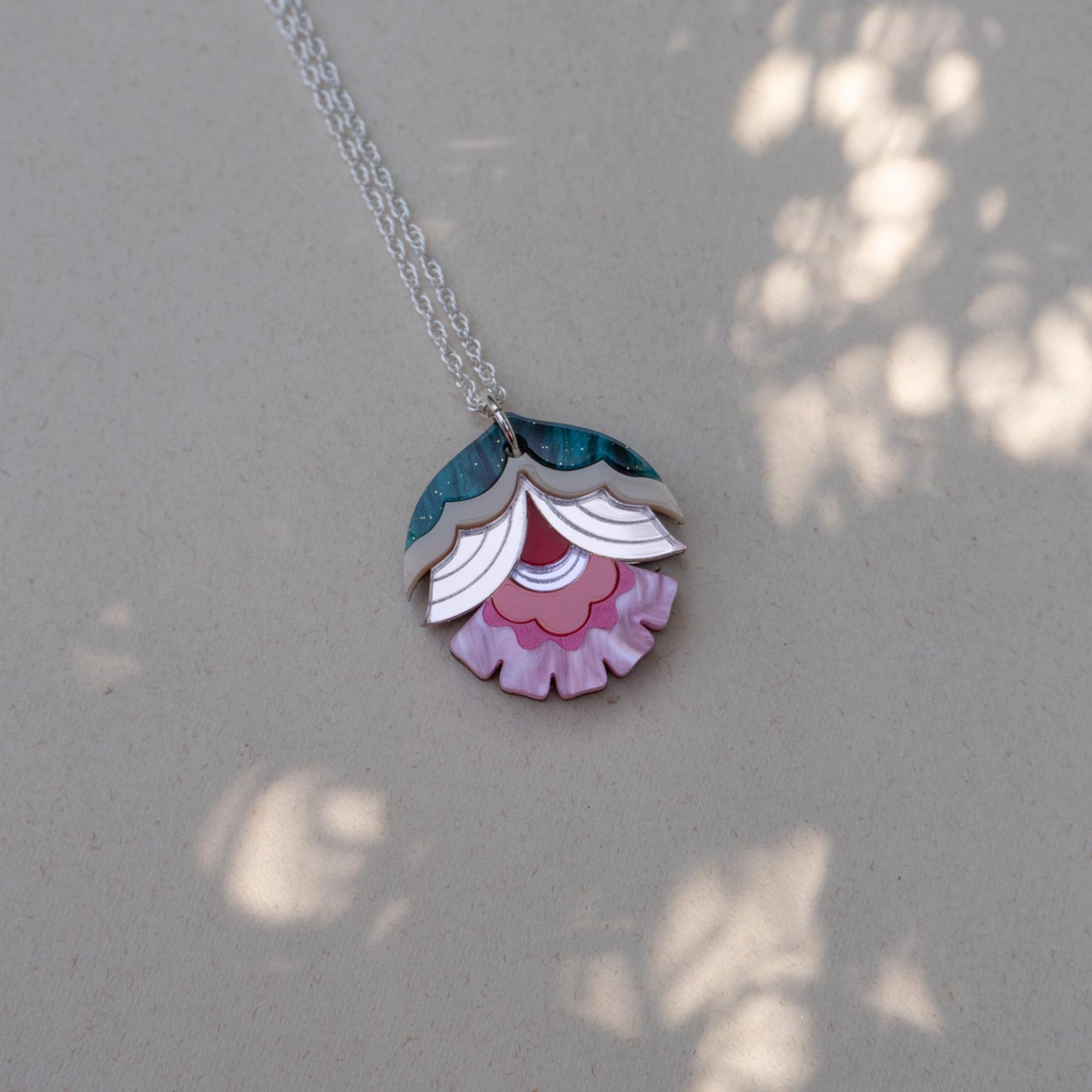 Maisie Floral Pendant Necklace